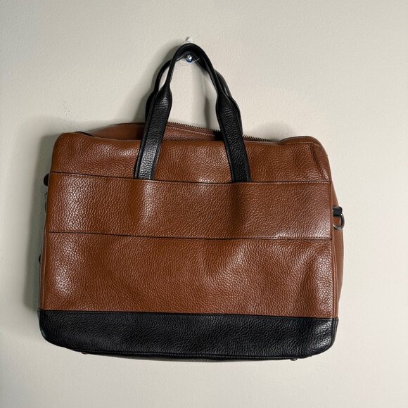 COACH Women's Brown Hamilton Day Briefcase leather - Picture 3 of 7